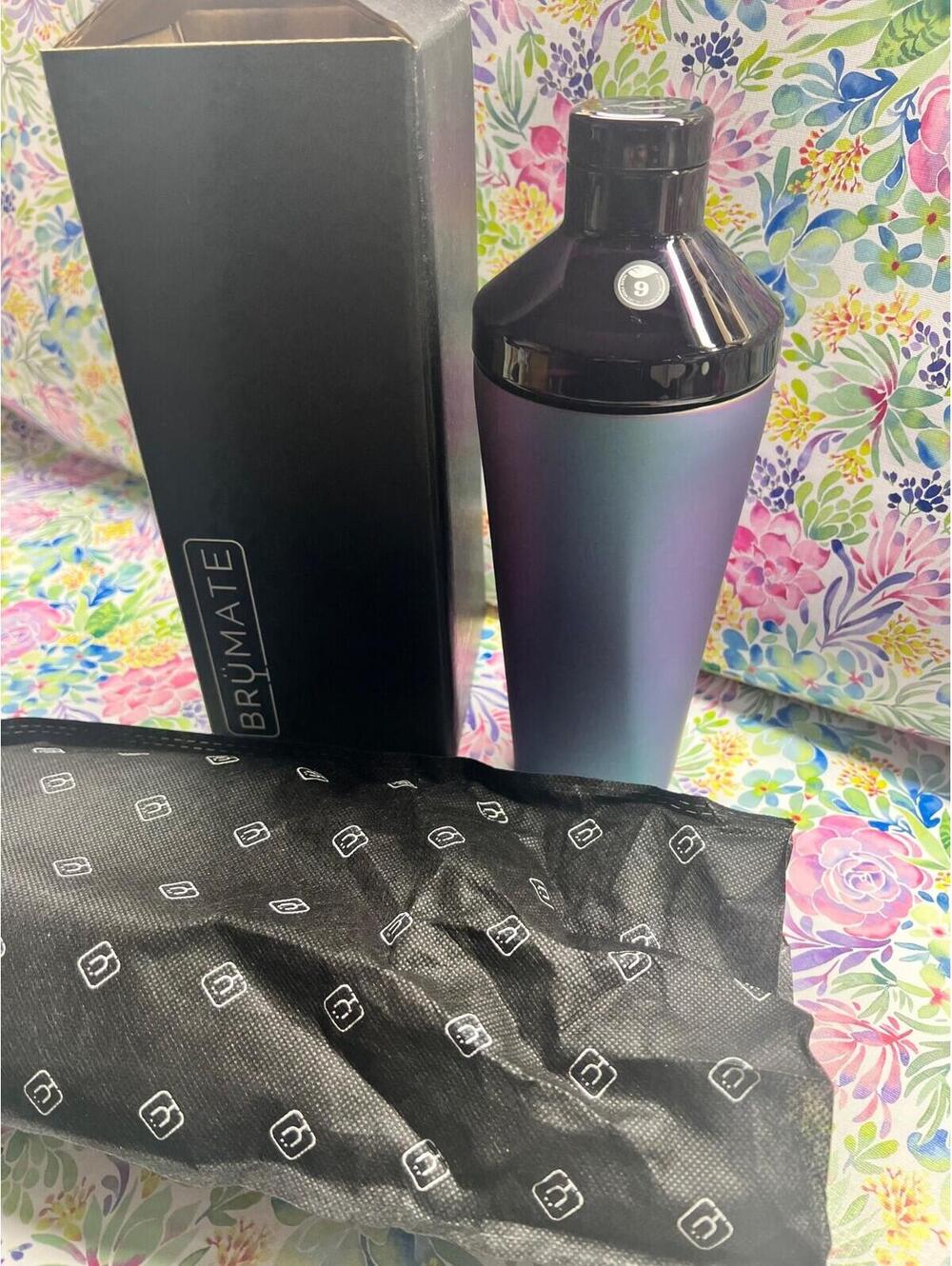 Brumate SS Cocktail/Pint Shaker 22oz, Dark Aura, Brand New in Box/Bag! Giftable!
